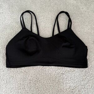 lululemon black like a cloud sports bra